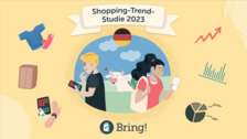 Shopping-Trend-Studie 2023. Grafik: Bring! Labs AG.