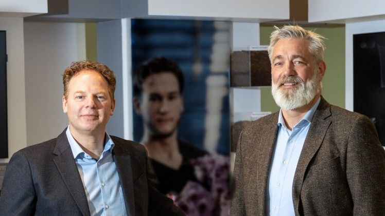 Steven van Nieuwenhuijzen und Gert Blaauw. Bild: Lensli.