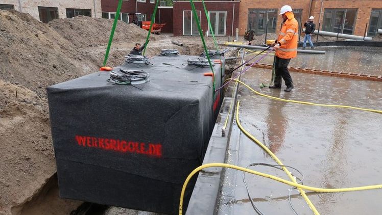 Systemlösung Wasserbilanzsteuerung. Bild: Optigrün.