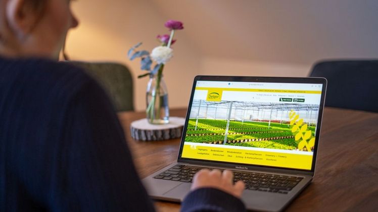 Der neue Shop überzeugt mit aktuellen Angeboten, praktischen Funktionen und einfacher Bestellabwicklung. Bild: Delger. 