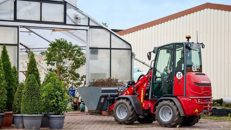 Weidemann bringt mit dem 1190e eine Komplettüberarbeitung des Modells nun mit Lithium-Ionen Batterie auf den Markt. Bild: Weidemann.