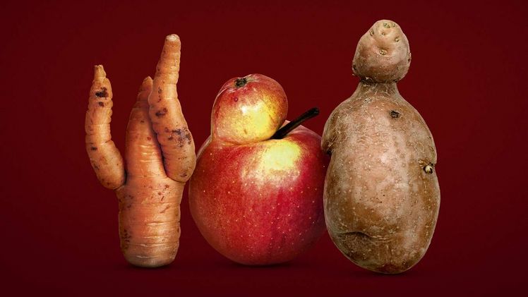 Kaufland bietet Obst und Gemüse mit optischen Mängeln zum fairen Preis an. Bild: Kaufland. 
