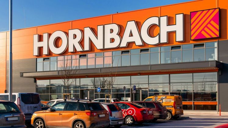 Der neue Markt in der westslowakischen Stadt Nitra. Bild: Hornbach. 