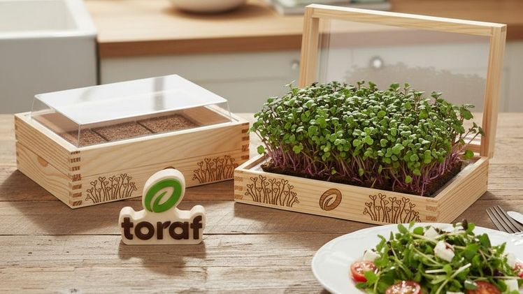 Die YE!Greens Microgreens Schale. Bild: Przedsiębiorstwo Nasienne TORAF sp. z o.o.