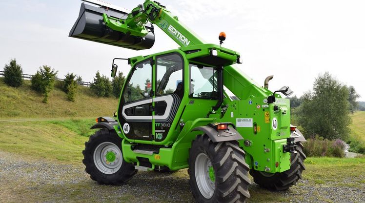 110 attraktive Editionsmodelle zum 25-jährigen Bestehen von Merlo Deutschland.