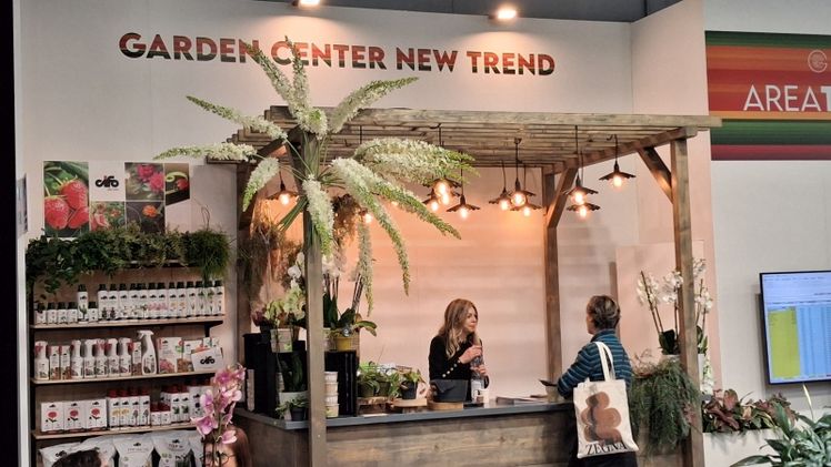 Das "Garden Center New Trend" auf der Myplant & Garden. Bild: GABOT.