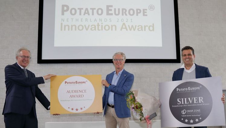 Als eine von 30 Eingaben für die PotatoEurope Innovation Awards gewann NUCROP  neben dem Zuschauerpreis außerdem die Silbermedaille. Bild: Nufarm.