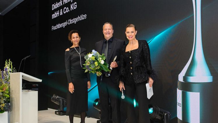 Sebastian Heinje bei der Taspo Awards-Verleihung. Bild: Andreas Schwarz.