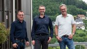 Sven Baumberger, Attila Szücs und Dirk Thielking. Bild: © SABO-Maschinenfabrik GmbH.