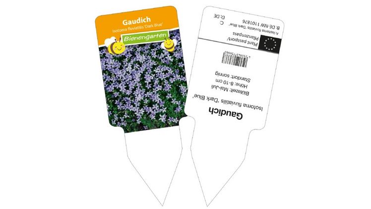 Etiketten Köster bietet eine einfache Möglichkeit bei Stauden die Pflanzenpasspflicht zu erfüllen. Bild: Köster.
