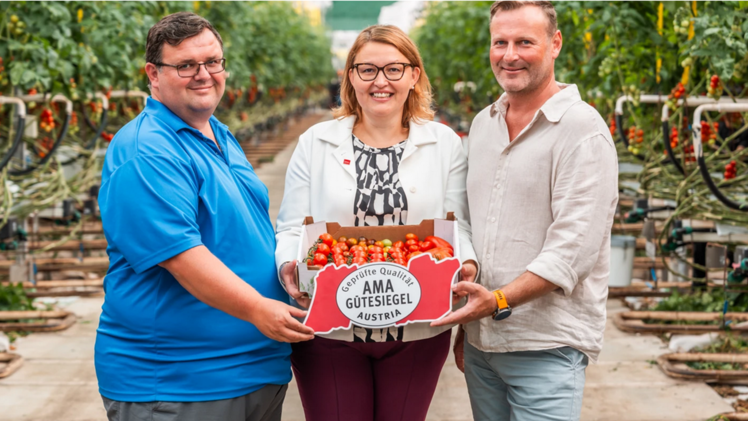 Thomas Mayer, Christina Mutenthaler-Sipek und Peter Kainz. Bild: AMA-Marketing/ Meyer.