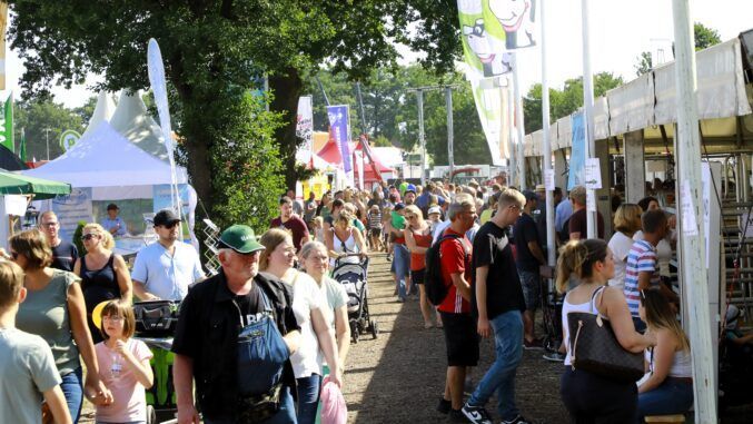 Von Freitag, 23. August, bis Montag, 26. August, schlägt zum 20. Mal in Wüstung bei Oldenburg das Herz der Landwirtschaft. Bild: LandTageNord GmbH.