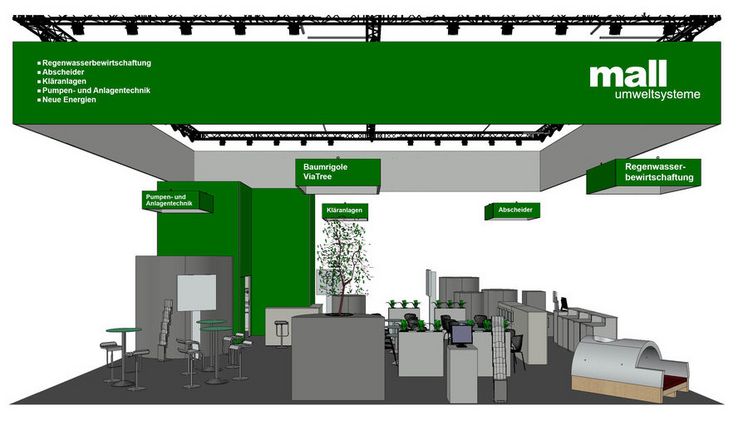 Auf der diesjährigen IFAT zeigt Mall seine Neu- und Weiterentwicklungen für den Umgang mit Regenwasser, Abwasser und wassergefährdenden Flüssigkeiten. Bild: Mall GmbH.