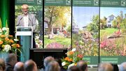 Dietmar Lindner, Präsident des VGL Bayern, bei seinem Lagebericht auf der Mitgliederversammlung 2026 des VGL Bayern. Bild: Astrid Schmidhuber, VGL Bayern.