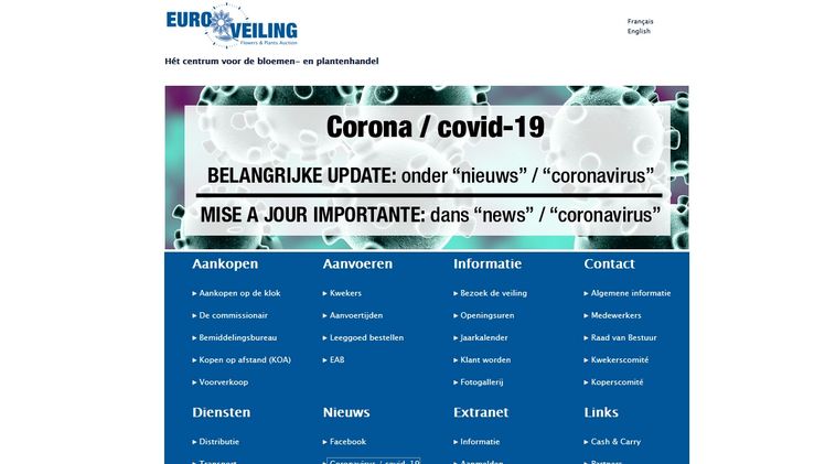 Die Euroveiling hat den Versteigerungsbetrieb eingestellt. 