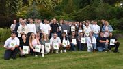 Gruppenbild mit den neuen Gärtnerinnen und Gärtnern der Region Osnabrück mit. Bild: VGL Niedersachsen-Bremen e.V. / Imma Schmidt.