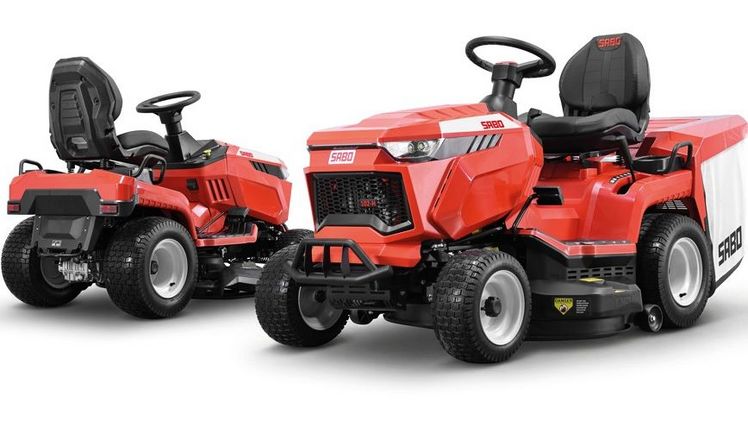 Die neuen SABO Rasentraktoren 98-S & 102-H. Bild: SABO.
