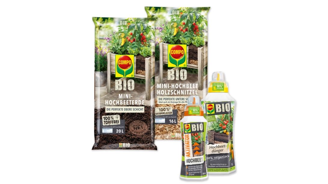 COMPO: Ausbau des BIO Hochbeet Sortiments | Gabot.de