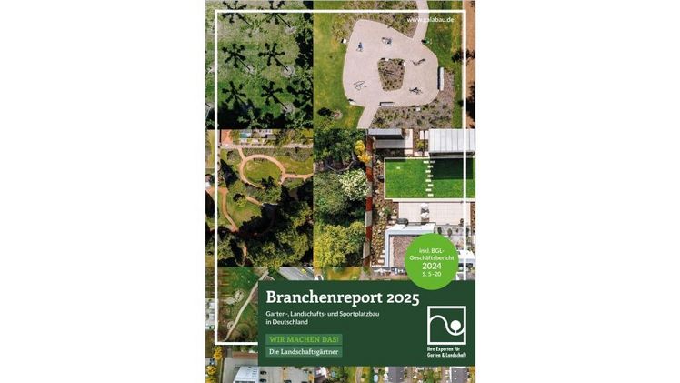 Der neue GaLaBau-Branchenreport 2025. Bild: BGL.