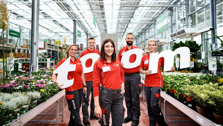 Über 200 neue Talente starten ihre Ausbildung bei toom Baumarkt. Bild: toom.