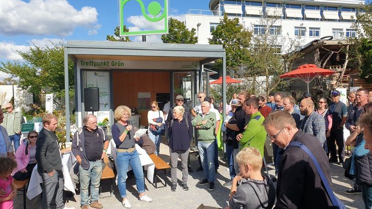 Begrüßung durch Uschi App (Stellv. Vorstandsvorsitzende des VGL-BW). Bild: VGL-BW.