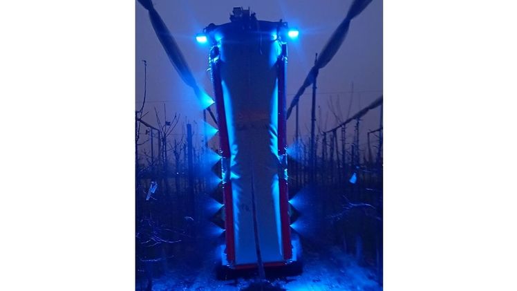 Pflanzenschutz mit der fortschrittlichen Echtzeit-Vision-Spray-Technologie. Bild: Munckhof.