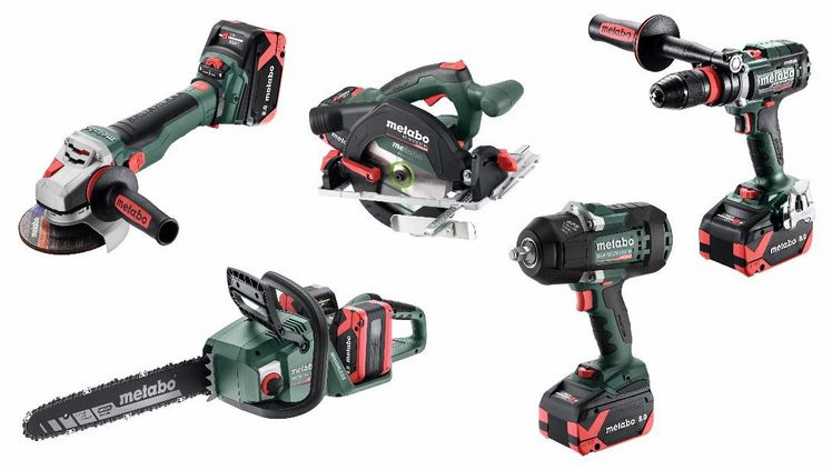 Maschinen für leistungsintensive Anwendungen profitieren vom Zuwachs bei Leistung und Laufzeit durch LiHDX. Bild: Metabo. 