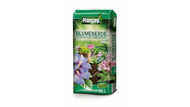 Plantop Blumenerde. Bild: Ziegler Erden.