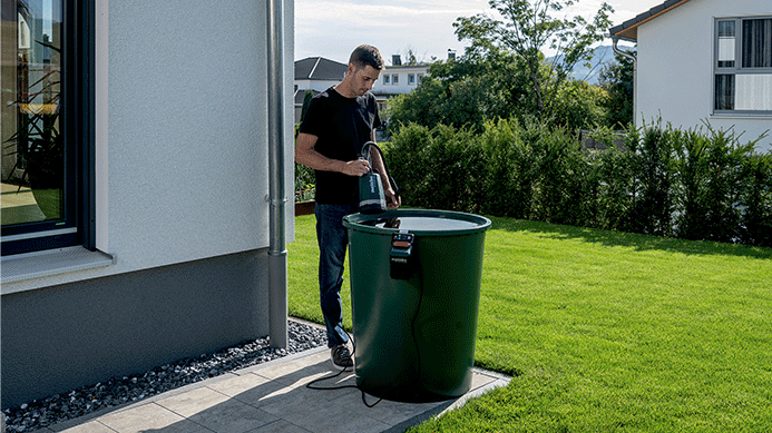 Die neue Akku-Pumpe ist mit der leistungsstarken 18-Volt-Akkutechnologie von Metabo ausgestattet. Bild: Metabo.