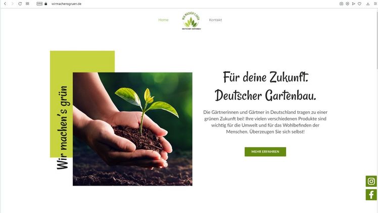 „Wir machen’s grün. Für deine Zukunft. Deutscher Gartenbau.“ ist ein Marketingprojekt im Rahmen der Kampagne „Natürlich schöne Augenblicke“. Bild: GMH.