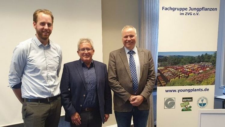 Neu gewählte Vorstandsmitglieder v.l.n.r.: Jan Nelißen, Georg Kurz, Frank Silze. Foto: FGJ.