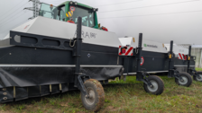 Der Spotsprayer ARA von Ecorobotix. Bild: Jonas Ingold.