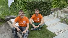 Bild v. l. n. r.: Leonard Reiff, Felix Stähle; Bild: VGL-BW/Sven Falk.
