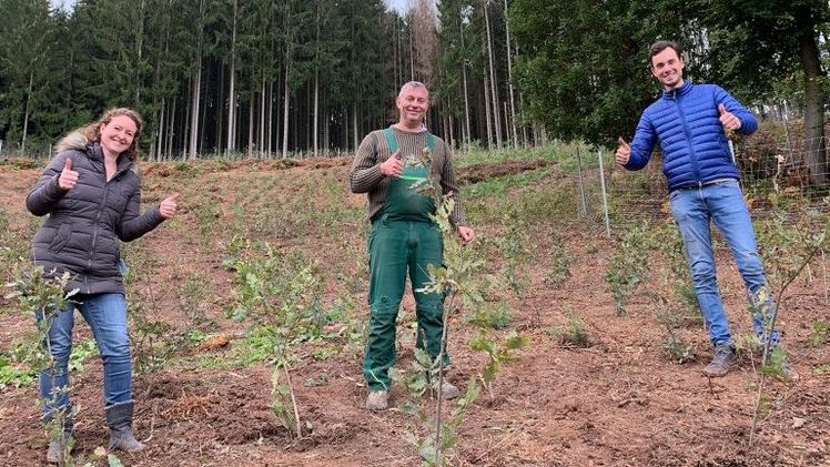 Initiative im Naturschutz "PLANT-MY-TREE". Bild: Soendgen.
