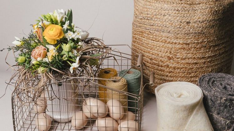 „Der Osterhase mag’s natürlich und nachhaltig“. Bild: Wirtschaftskammer Österreich.