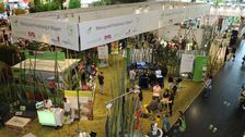 Der Gemeinschaftsstand "Bildung und Forschung in Bayern" (Halle 3A, Stand 103). Bild: VGL Bayern.