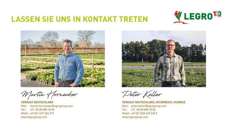 Legro: Ihr Kontakt in Deutschland