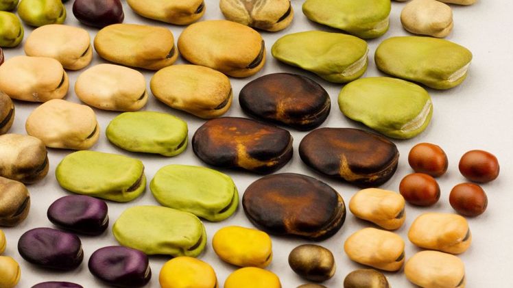 Vielfalt der Ackerbohne. J. Hadley/ D. O’ Sulivan, Univ. Reading.