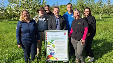 Bei der Eröffnung des neuen Umweltparcours im Monrepos-Park in Geisenheim. Bild: LLH.