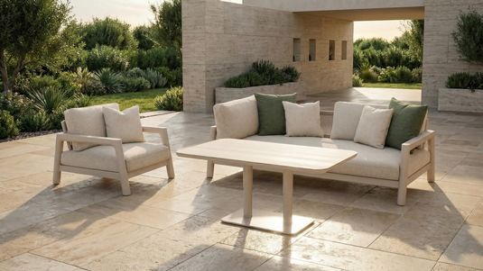 Geselligkeit und Entspannung neu definiert: Die elegante COZY Lounge vereint Design, Komfort und Flexibilität. Bild: ZEBRA Möbel. 