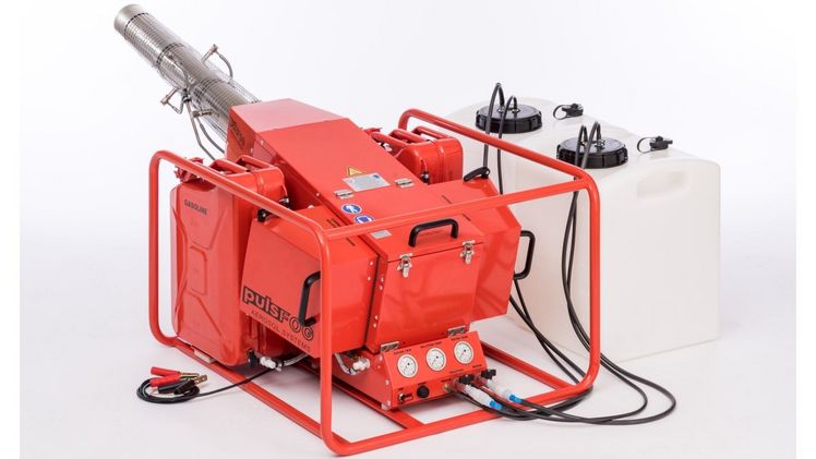 Das Thermo-Nebelgerät K-50-BIO von der Firma pulsFOG. Bild: pulsFOG. 