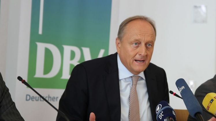 "Europa-Abgeordnete suchen die Balance zwischen Landwirtschaft und Umwelt", so Rukwied. Bild: DBV.