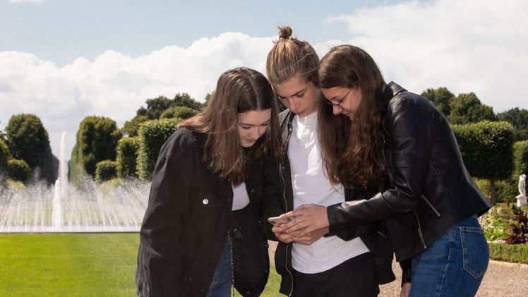 Neue Wege durch die Herrenhäuser Gärten: Digitale Gartenrallye und Hörspaziergang. Bild: Thomas Wölki, Herrenhäuser Garten.