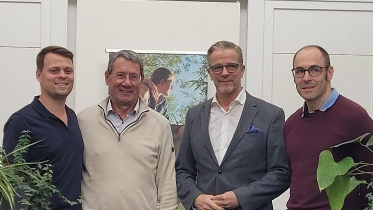 Der neue BVZ-Vorstand (v.l.) Philipp Weilbrenner,  Dieter Boland, Frank Eerner und Eddi Kronenberg. Foto: BVZ. Der neue BVZ-Vorstand (v.l.) Philipp Weilbrenner,  Dieter Boland, Frank Eerner und Eddi Kronenberg. Foto: BVZ.