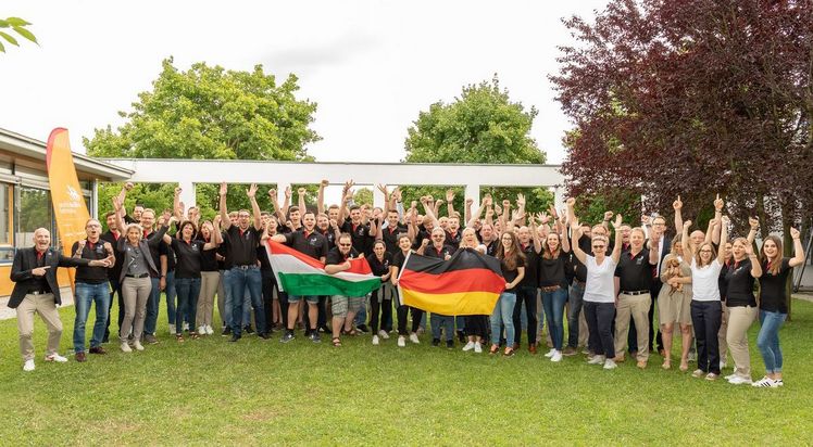 "Das Team Germany hat sich mit der gesamten deutschen EuroSkills-Delegation zwei Tage in Esslingen intensiv auf den Wettbewerb in Budapest vorbereitet". Bild: © WorldSkills Germany / Frank Erpinar.