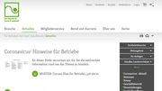 www.galabau.de/coronavirus bündelt wichtigste Informationen zu Coronavirus.