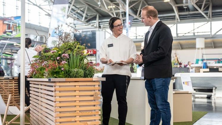 Damit Ihr Gemüse besonders gut wächst – Hochbeete von Garten Impulse auf der Garten München. Bild: © GHM.