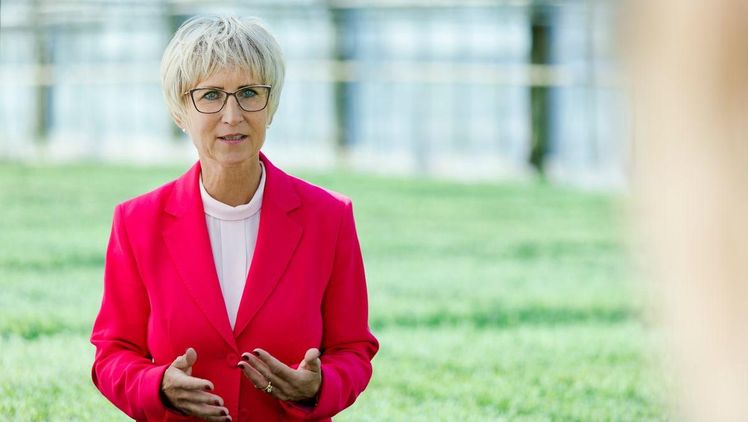 Eva Kähler-Theuerkauf, Präsidentin des Landesverbandes Gartenbau. Bild: Gartenbau NRW.