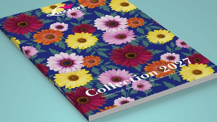 Der neue Katalog "Collection 2027 - Spring-Summer". Bild: Lazzeri.