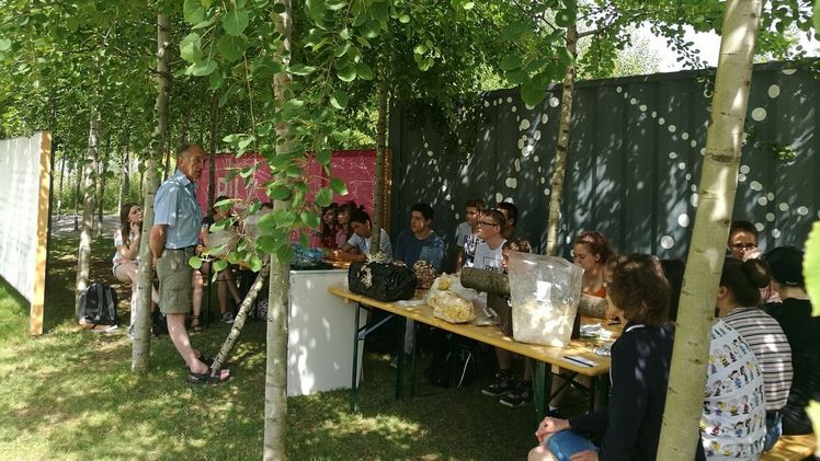 Zahlreiche Schülerinnen und Schüler  besuchten den Workshop. Bild: ZVG/ Hübner